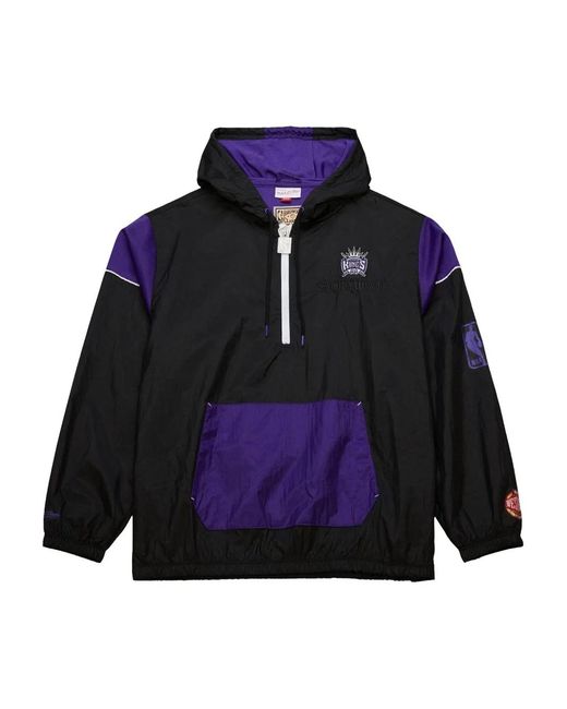 Mitchell & Ness Blue X Nba Sacramento Kings Windbreaker for men