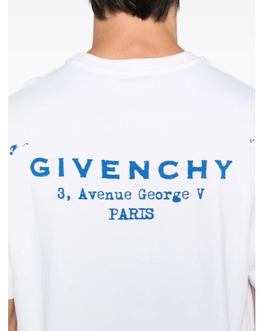 Givenchy T-Shirt mit Rundhalsausschnitt in White für Herren