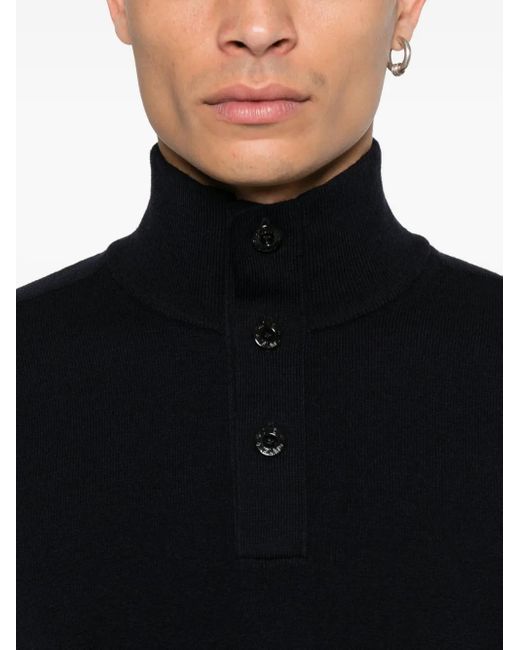 Stone Island Black Sweater for men
