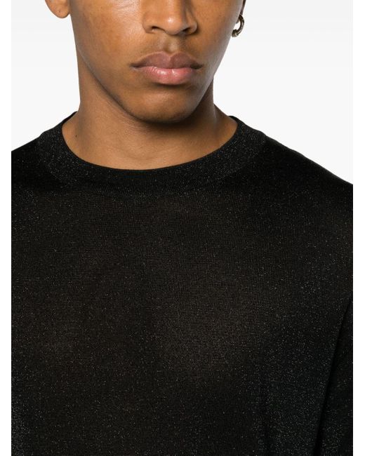 Missoni T-Shirt aus Lurex in Black für Herren
