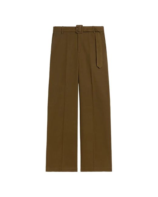 Momoní Green Novajo Belted Trousers