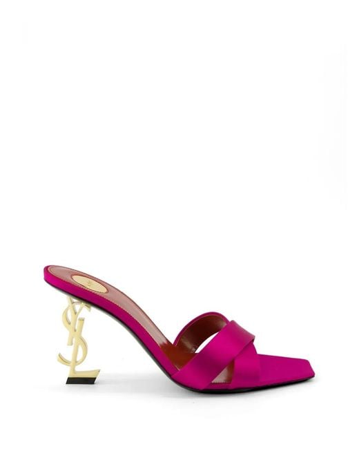 Saint Laurent Pink Opyum Sandals
