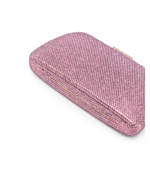 Serpui Purple Josephine Crystal-embellished Mini Bag