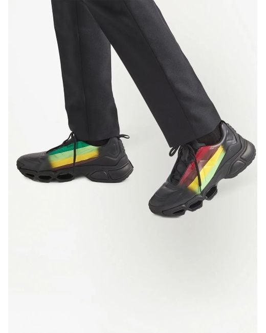 Prada Sneakers ' Pollution Cross' in Multicolor für Herren