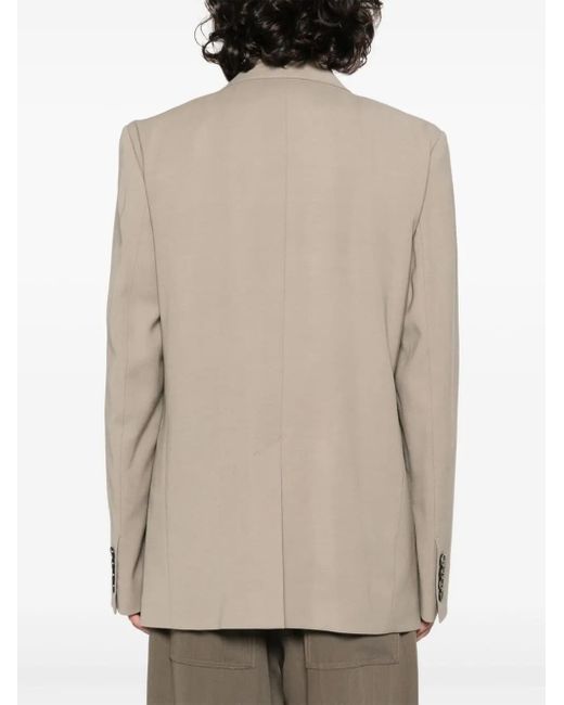 Blazer Con Doble Botonadura AMI de hombre de color Natural