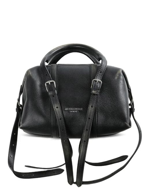 Ann Demeulemeester Black Small Terra Clutch Bag