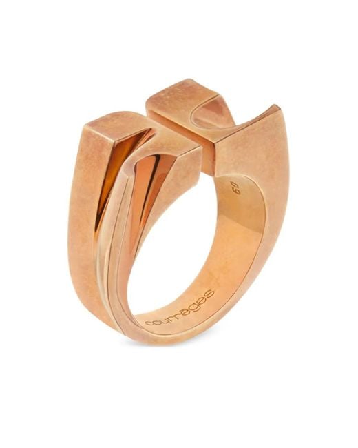 Courreges Brown Ac Ring