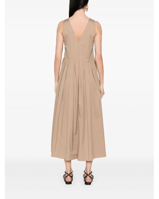 Max Mara Moira ドレス Natural