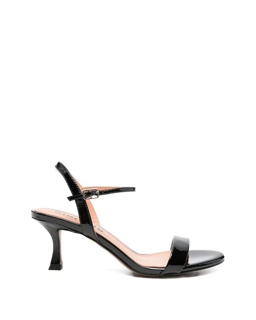 Bibi Lou White Buckle-Strap Sandals