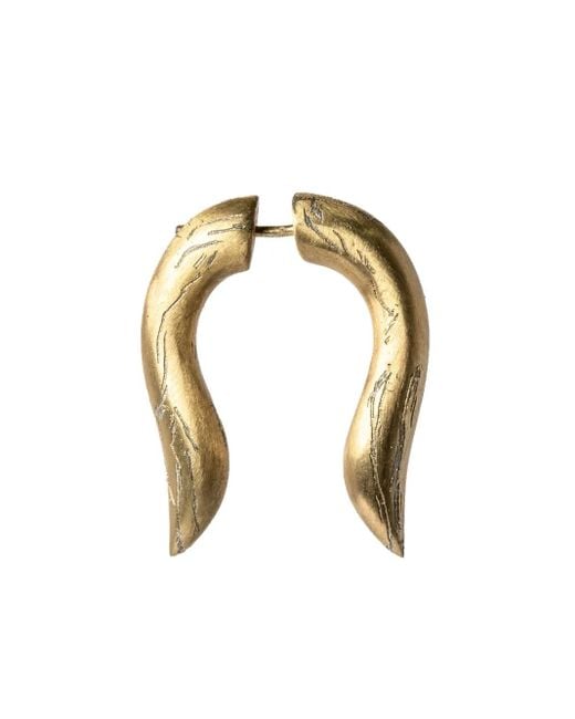 Parts Of 4 Metallic Hathor Sterling Earring