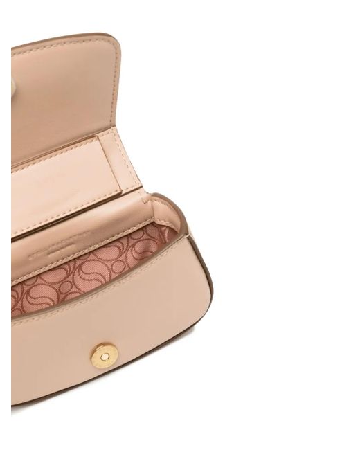 Stella McCartney Natural S-Wave Mini Bag