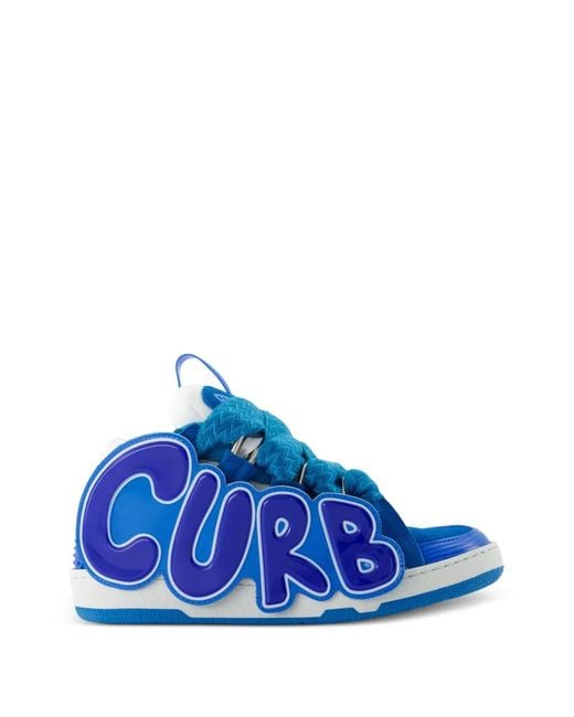 Lanvin Blue Baskets Curb