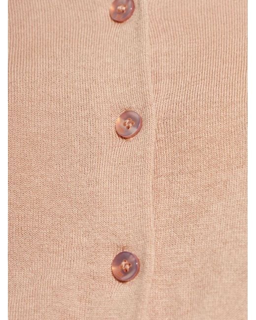 By Malene Birger White Buttoned Cardigan