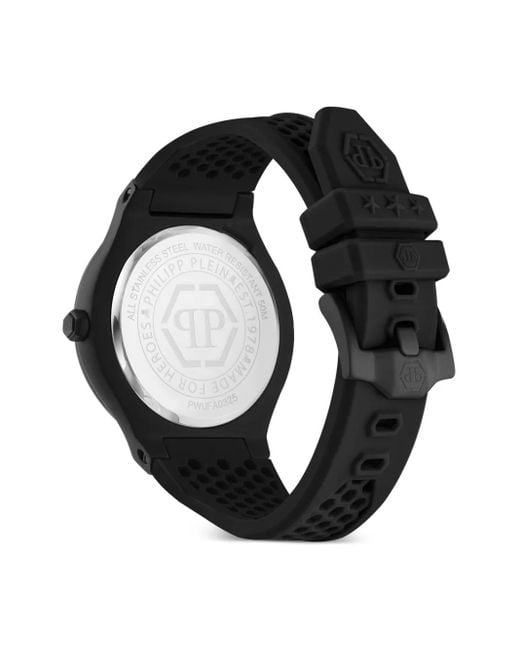 Philipp Plein Black Underdog 44Mm for men