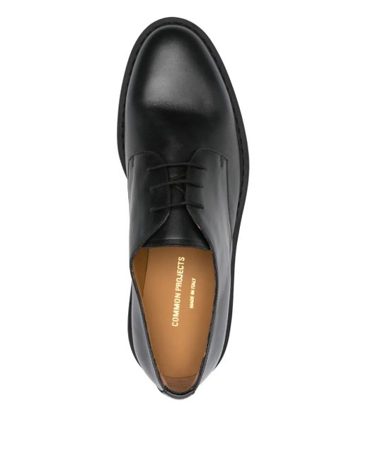 Derbies En Cuir À Lacets Common Projects pour homme en coloris Black