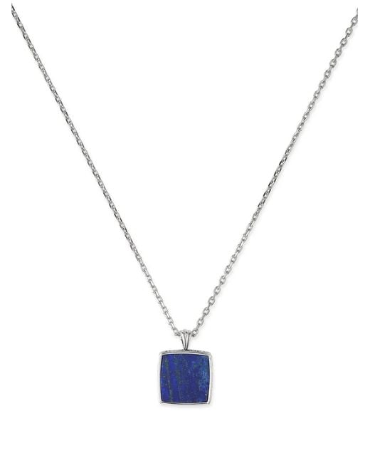 Emanuele Bicocchi Metallic Lapis Amulet Necklace