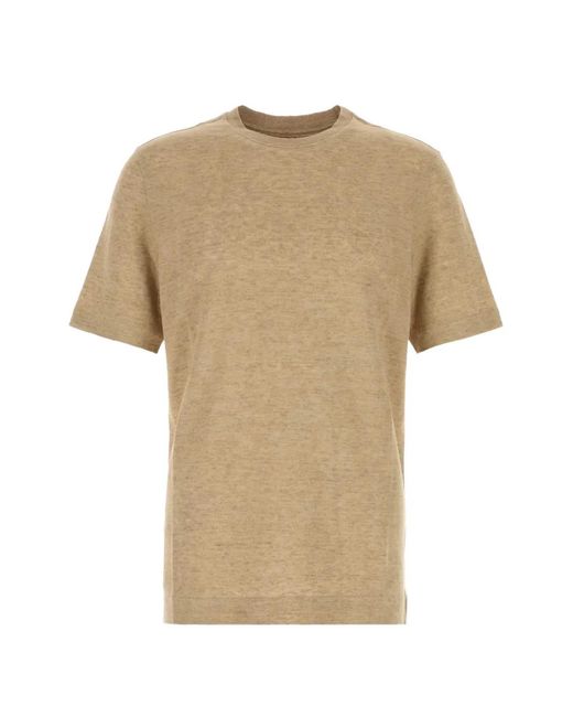 Zegna Natural Oasi Linen T-Shirt for men