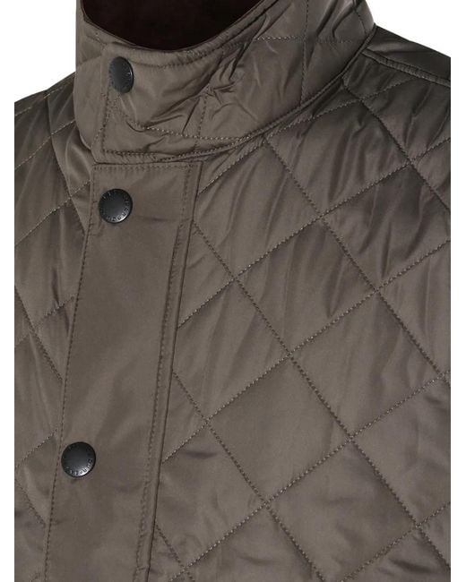 Barbour Brown Doudoune À Design Sans Manches for men