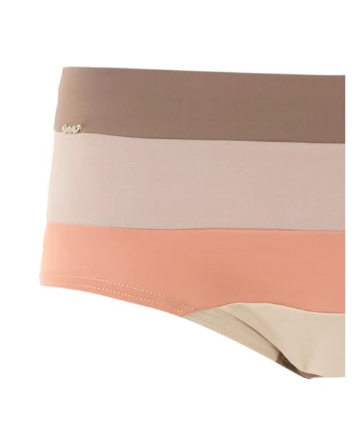 Amir Slama Multicolor Striped Swim Trunks for men