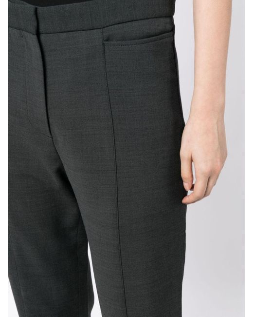 Pantalon de tailleur en crêpe Totême  en coloris Gray