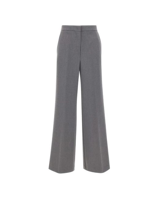 Kaos Gray Wide-Leg Palazzo Pants