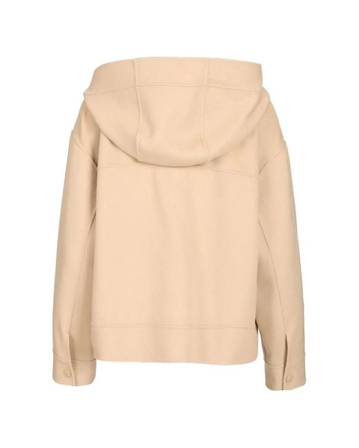 Weekend by Maxmara Natural Hooded-Neck Jacket