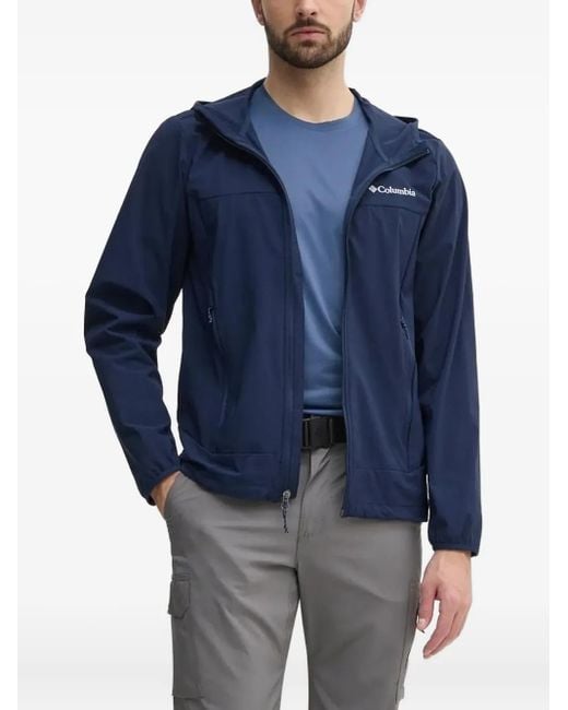 メンズ Columbia フーデッド ジャケット Blue