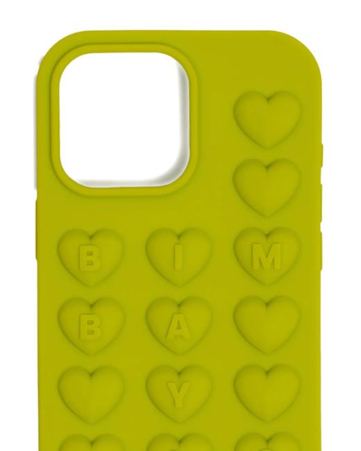 Bimba Y Lola Yellow Heart-Detail Phone Case