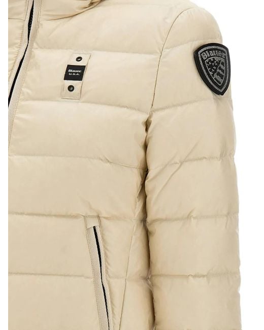 Blauer Natural Charme Quilted Hooded Jacket