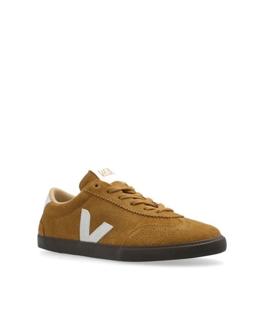 Veja Brown Volley Suede Sneakers