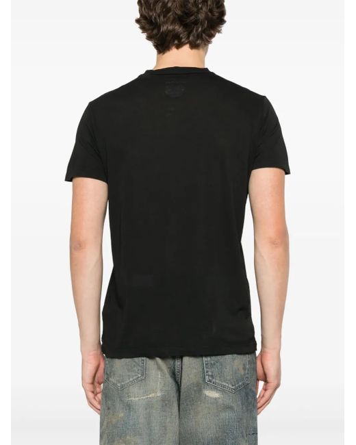DSquared² Black T-Shirts And Polos for men