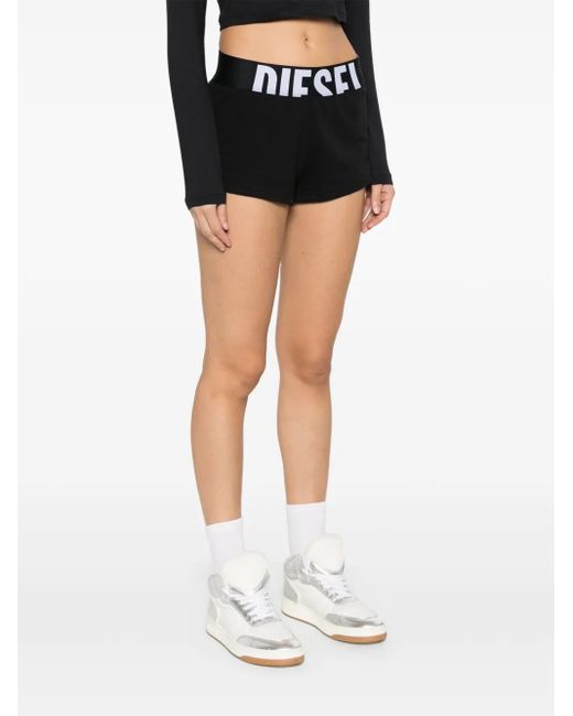 DIESEL Black Arianna-D-Pop Shorts