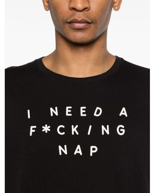 R13 Black Graphic T-Shirt for men