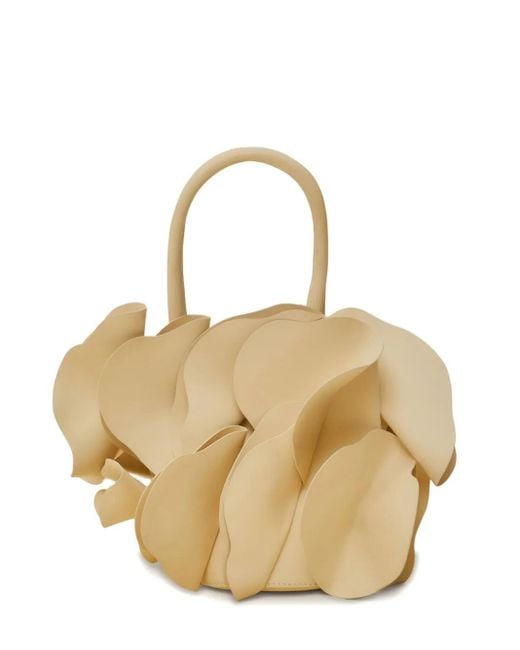 Farm Rio Natural Petal-detail Tote Bag