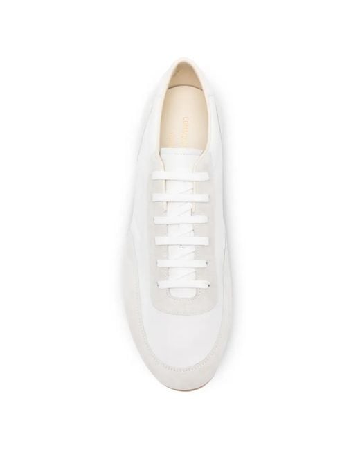 Common Projects White Minimal Runner Lace-Up Sneakers for men