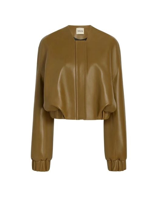 Khaite Green Cordan Jacket
