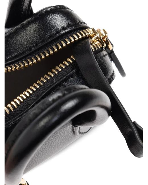 Stella McCartney Black Ryder Airpods Case Keychain
