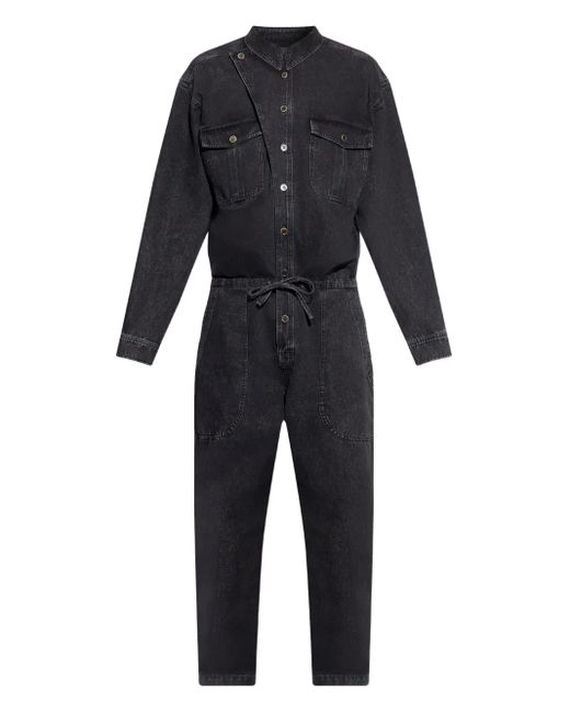 Isabel Marant Jumpsuit mit geknöpfter Tasche in Blue für Herren
