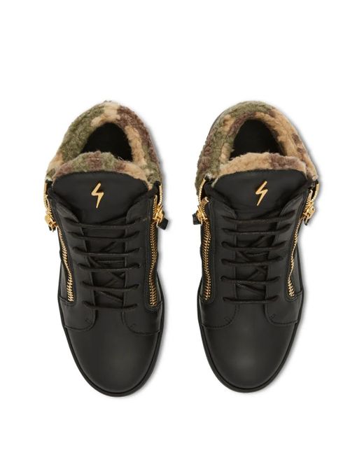 Giuseppe Zanotti Black Kriss Sneakers