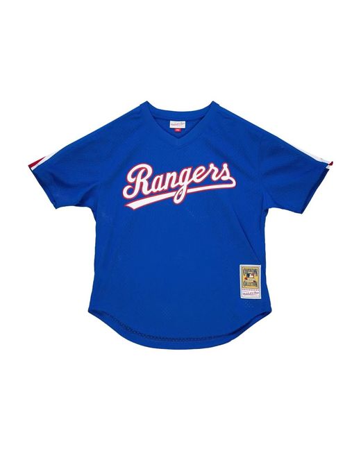 T-Shirt Mlb Rangers 1989 Nolan Ryan Mitchell & Ness pour homme en coloris Blue