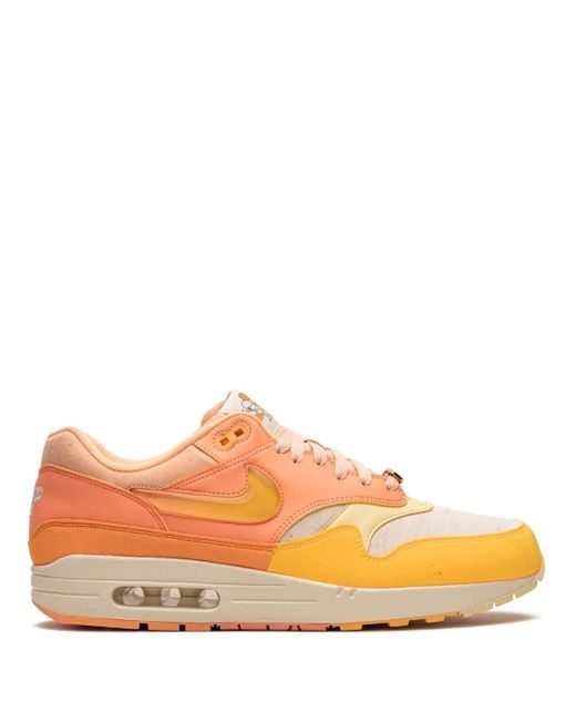Nike Orange Baskets Air Max 1 'Puerto Rico