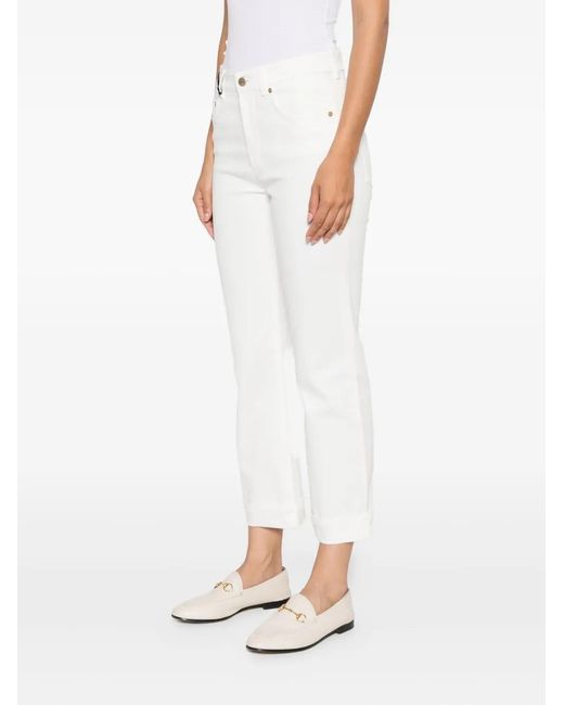 Max Mara White Trousers