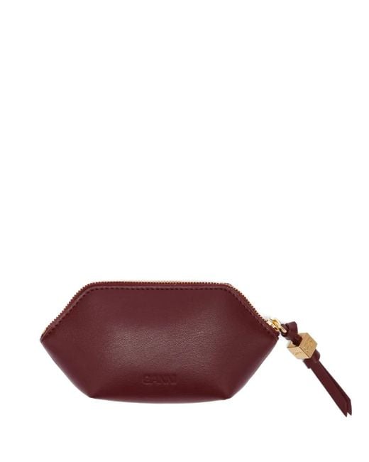 Ganni Purple Bou Coin Purse