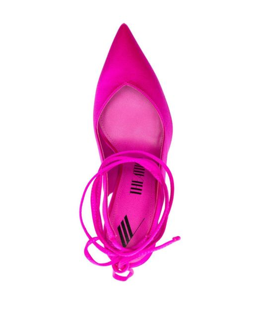 Zapatos Venus con tacón de 105mm The Attico de color Pink