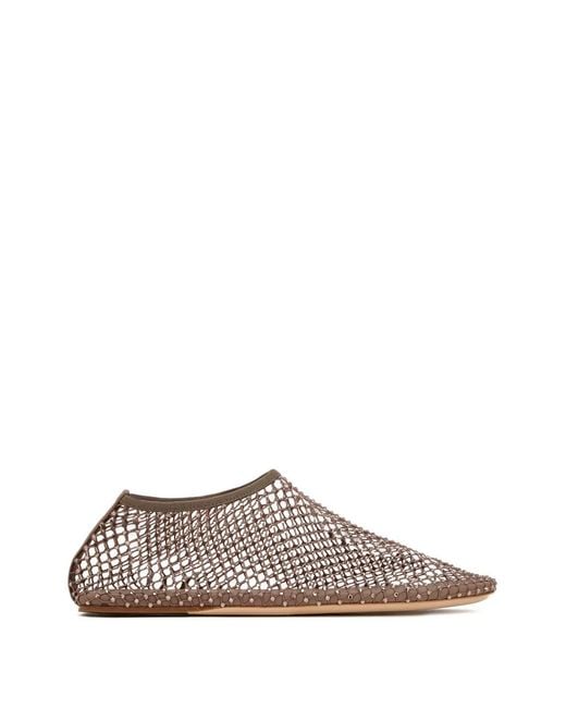 Christopher Esber Brown Minette Flat Ballerinas