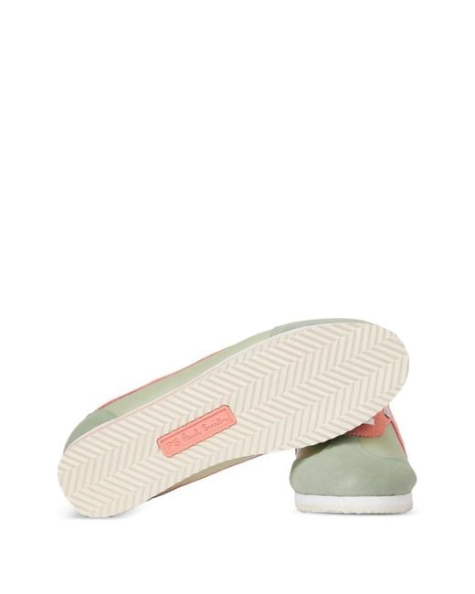 Paul Smith Green Lightning Bolt Sneakers