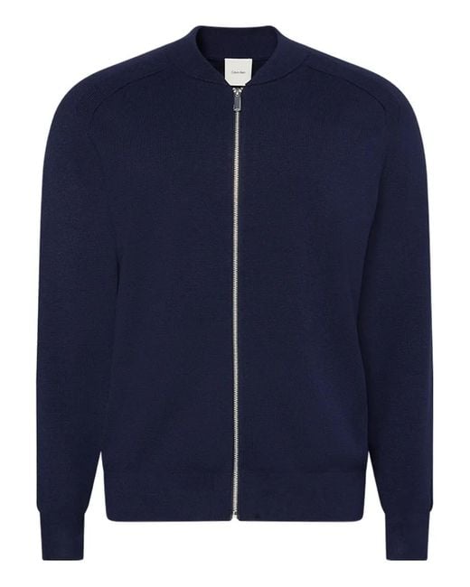 Veste À Fermeture Zippée Calvin Klein pour homme en coloris Blue