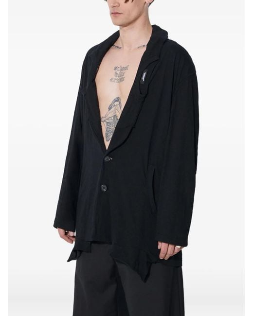 Undercover Black Cotton Jacket for men