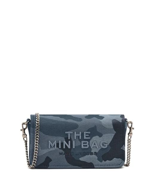 El mini camuflaje de la bolsa en azul Marc Jacobs de color Blue