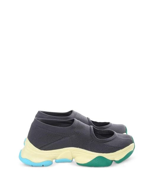 CAMPERLAB レディース ブルー X Issey Miyake 'Karst Finch' スニーカー